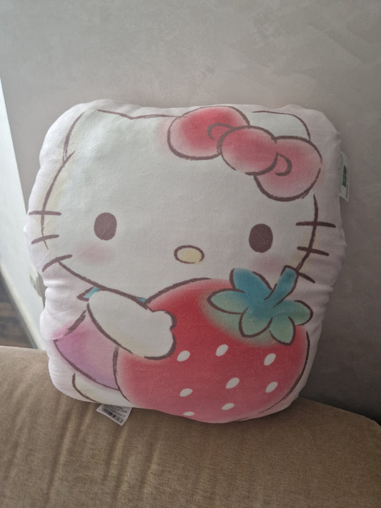 Hello Kitty Sanrio flauschiges Kopfkissen