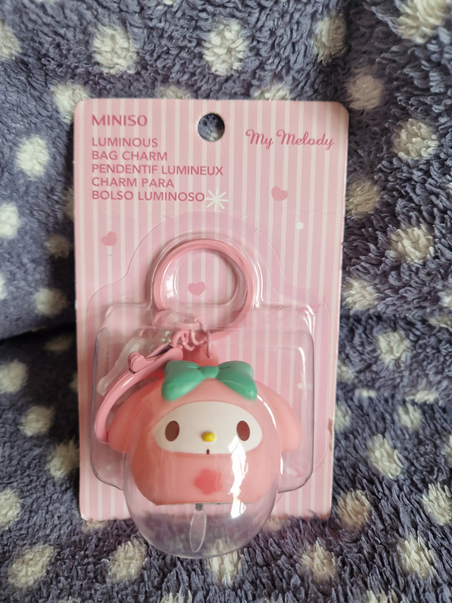 My Melody Sanrio Luminous Schlüsselanhänger - Taschenanhänger