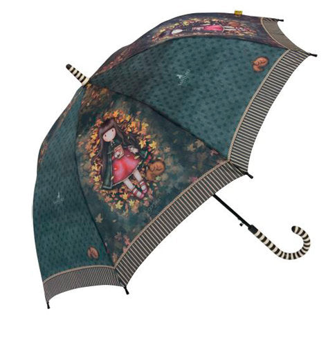GORJUSS - (grand) Parapluie  - Autumn Leave - Santoro London